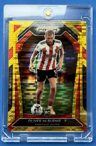 Oliver McBurnie 2020 Panini Prizm Gold Wave 09/10