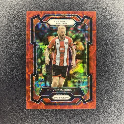 Oliver McBurnie 2023 Panini Prizm Premier League Red /30