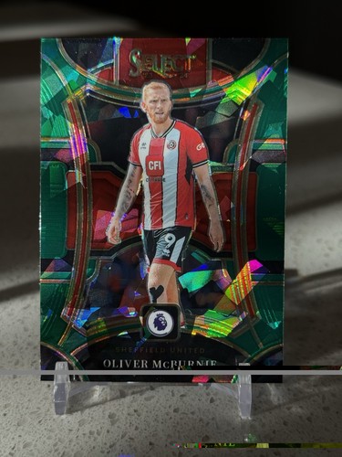 Oliver McBurnie 2023 Panini Select Green Ice