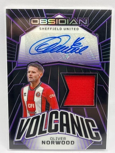 Oliver Norwood 2023 Panini Obsidian Volcanic /10
