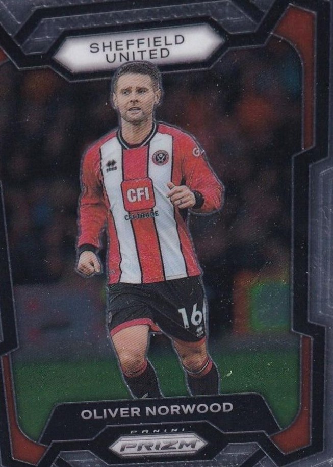 Oliver Norwood 2023 Panini Prizm Premier League