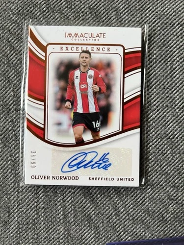 Oliver Norwood 2023 Panini Premier League Immaculate /99