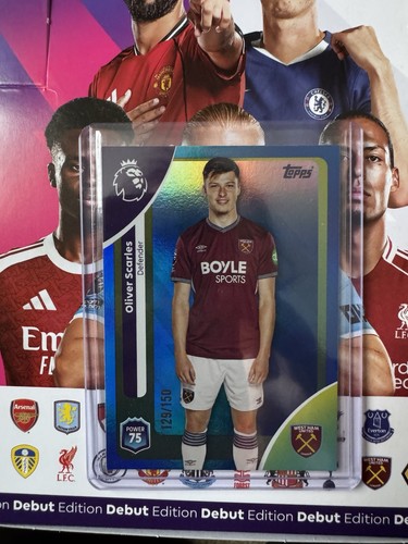 Oliver Scarles 2026 Topps Premier League /150