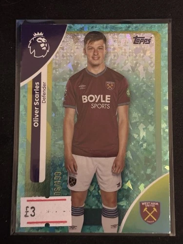 Oliver Scarles 2025 Topps Premier League /499