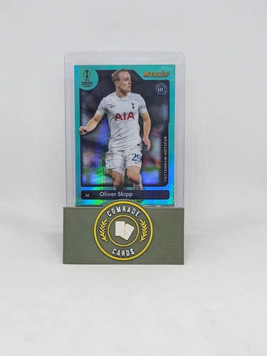 Oliver Skipp 2021 Panini Merlin Chrome Aqua