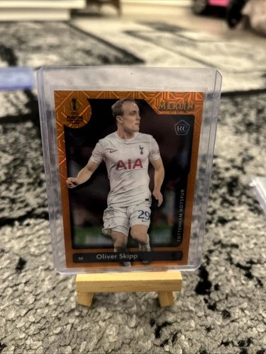 Oliver Skipp 2021 Topps Merlin Chrome Orange /25