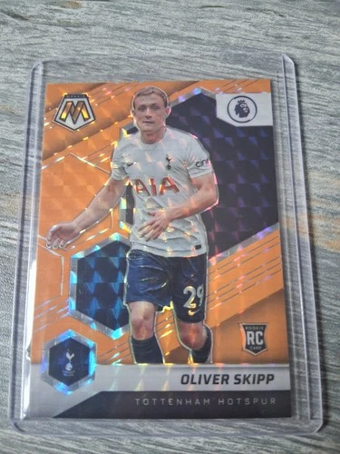 Oliver Skipp 2022 Panini Mosaic Metallic Orange Prizm