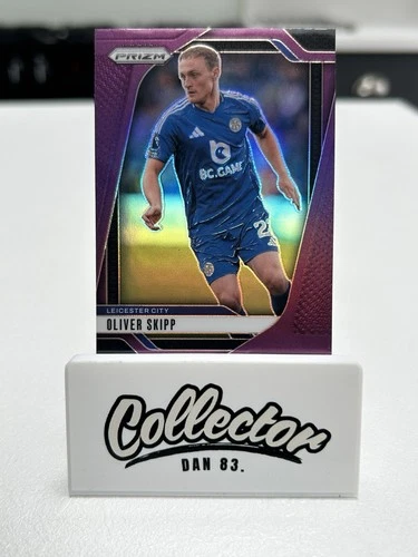 Oliver Skipp 2024 Panini Prizm Purple Prizm