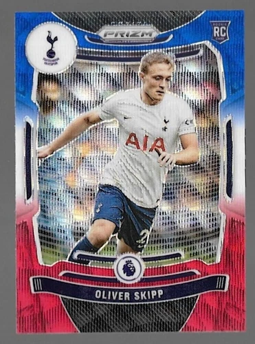 Oliver Skipp 2021 Panini Prizm Red White & Blue