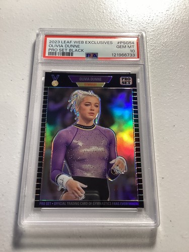 Olivia Dunne 2023 Leaf Web Exclusive /49