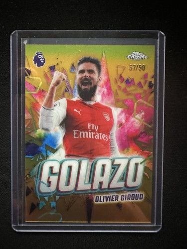 Olivier Giroud 2026 Topps Chrome Premier League /50
