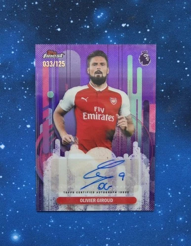 Olivier Giroud 2025 Topps Finest /125