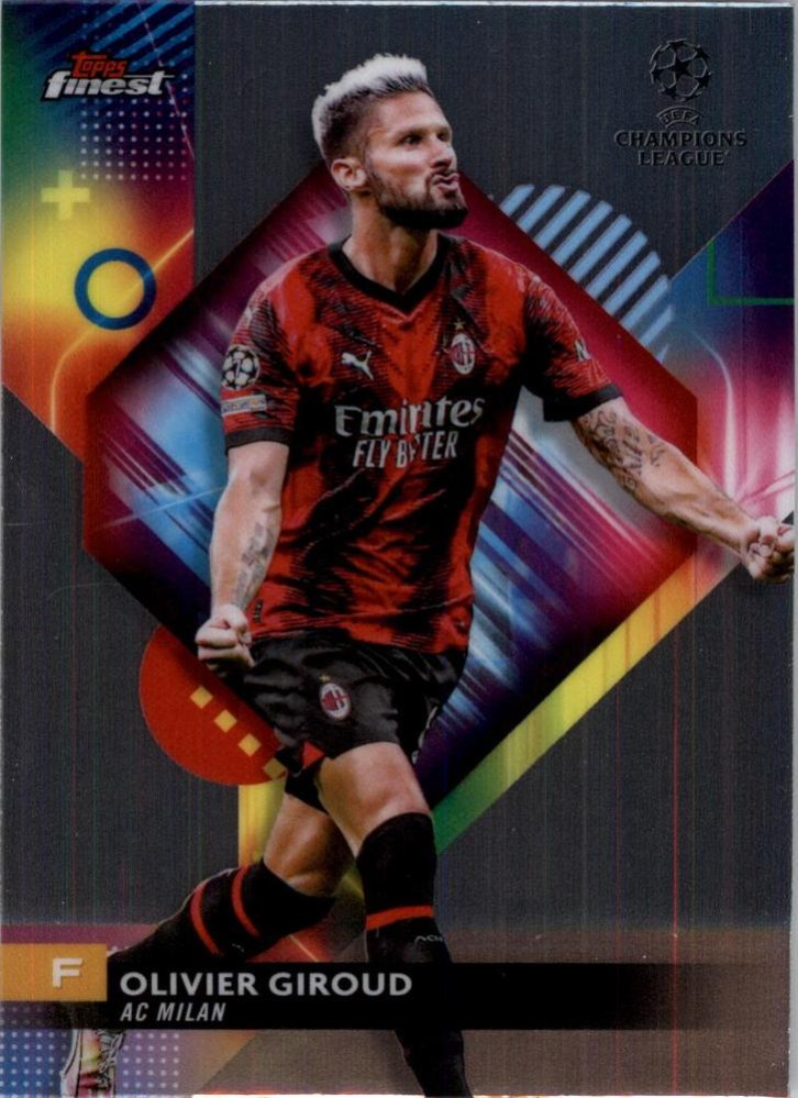 Olivier Giroud 2023 Topps Finest UEFA Club Competitions