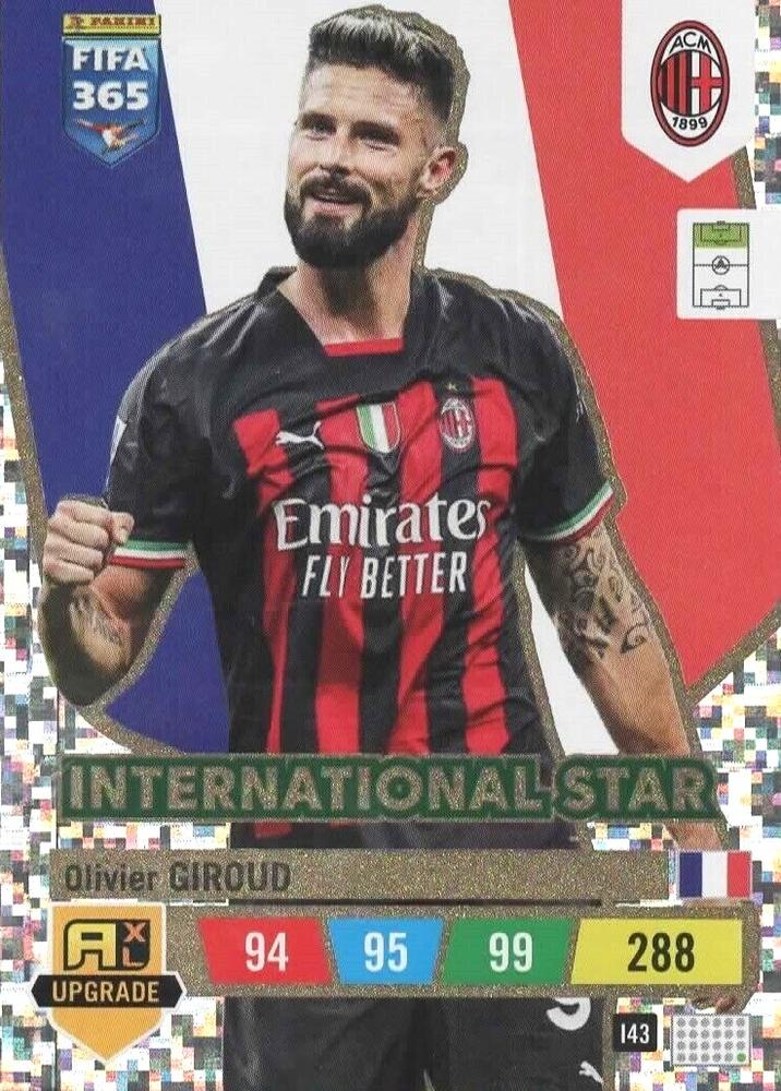 Olivier Giroud 2023 Panini Adrenalyn XL FIFA 365 Upgrade