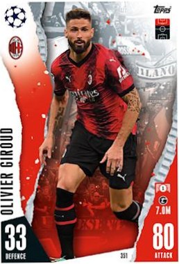 Olivier Giroud 2023 Topps Match Attax UEFA Club Competitions