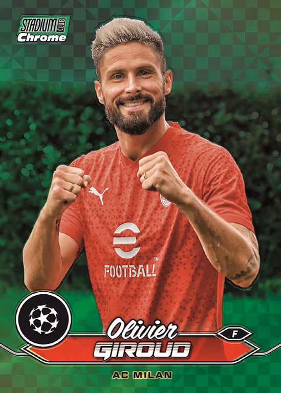 Olivier Giroud 2023 Topps Museum Collection UEFA Champions League