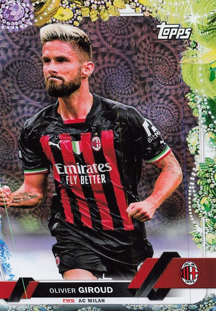 Olivier Giroud 2022 Topps UEFA Club Competitions Carnaval Edition