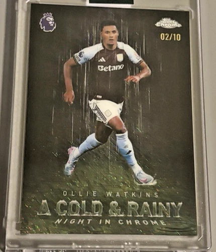 Ollie Watkins 2025 Topps Chrome /10