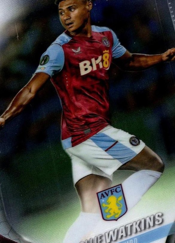 Ollie Watkins 2023 Topps Chrome UEFA Club Competitions