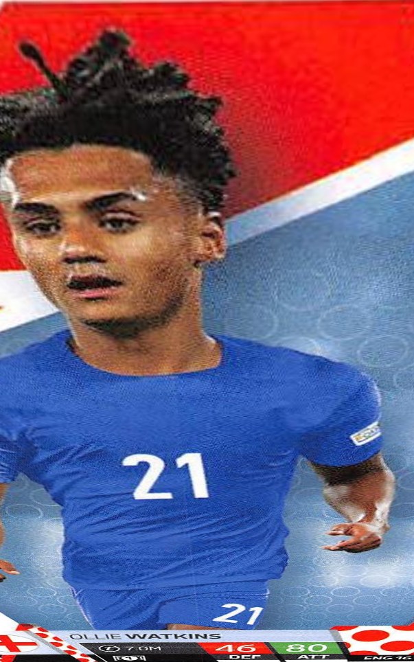 Ollie Watkins 2024 Topps Match Attax UEFA EURO