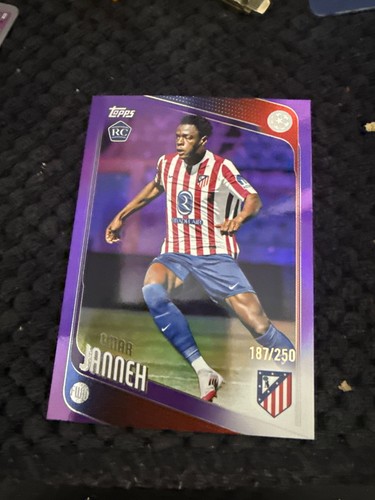 Omar Janneh 2025 Topps Flagship /25