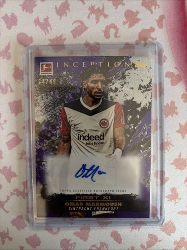 Omar Marmoush 2024 Topps Bundesliga Inception /49
