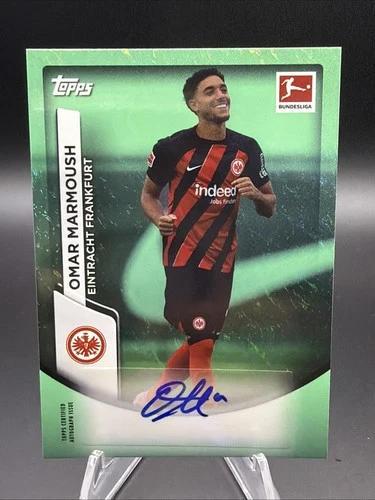 Omar Marmoush 2023 Topps Bundesliga Jade Edition