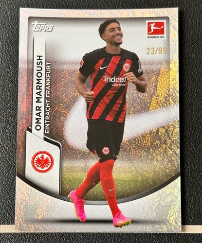 Omar Marmoush 2023 Topps Bundesliga Jade Edition /99