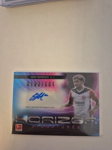 Omar Marmoush 2024 Topps Bundesliga Midnight /25