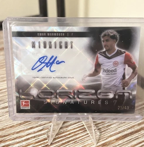 Omar Marmoush 2024 Topps Bundesliga Midnight /49