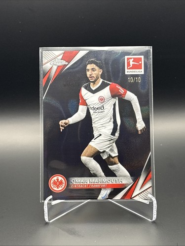 Omar Marmoush 2024 Topps Chrome 10/10