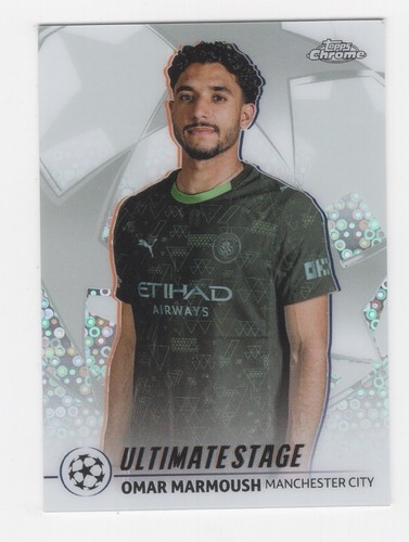 Omar Marmoush 2025 Topps Chrome
