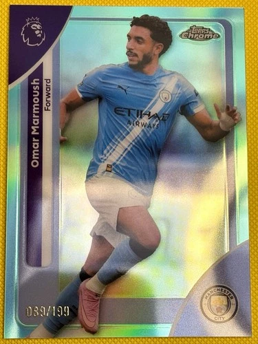 Omar Marmoush 2025 Topps Chrome /199