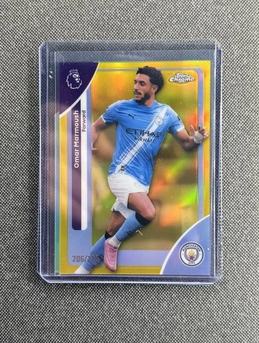 Omar Marmoush 2025 Topps Chrome 206/275