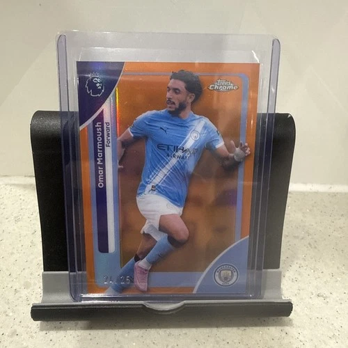 Omar Marmoush 2026 Topps Chrome /25