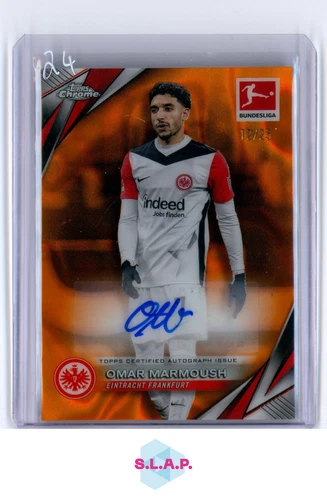 Omar Marmoush 2025 Topps Chrome /25