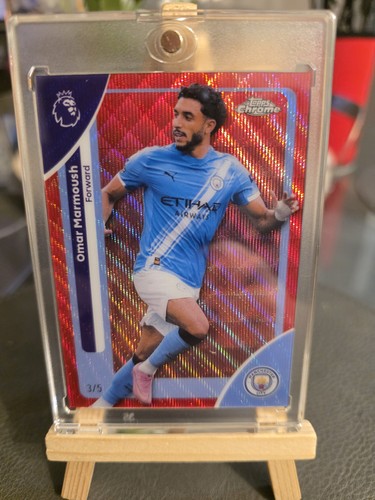 Omar Marmoush 2026 Topps Chrome /5
