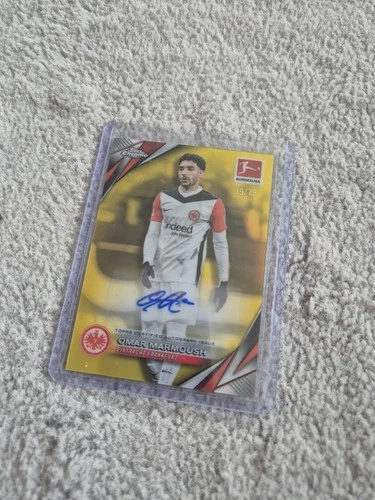 Omar Marmoush 2024 Topps Chrome /75