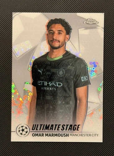 Omar Marmoush 2025 Topps Chrome