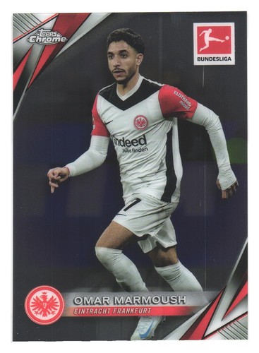 Omar Marmoush 2024 Topps Chrome Bundesliga