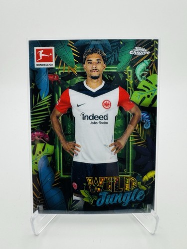 Omar Marmoush 2024 Topps Chrome Bundesliga Wild Jungle Chameleon