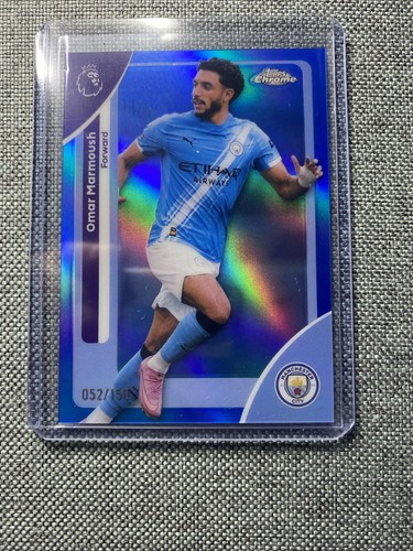 Omar Marmoush 2026 Topps Chrome EPL 52/150