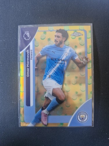 Omar Marmoush 2025 Topps Chrome Pineapple
