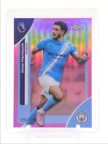 Omar Marmoush 2026 Topps Chrome Pink /250