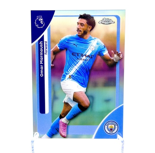 Omar Marmoush 2026 Topps Chrome Premier League Refractor