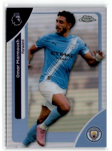 Omar Marmoush 2026 Topps Chrome Refractor