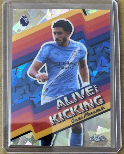 Omar Marmoush 2026 Topps Chrome Sapphire