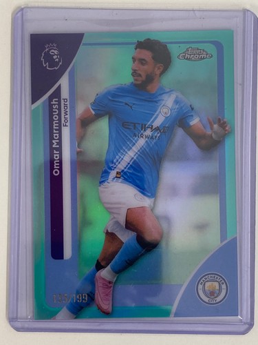 Omar Marmoush 2025 Topps Chrome Unknown Color 135/199