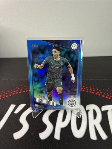 Omar Marmoush 2026 Topps Competiciones de Clubes UEFA Azul /150