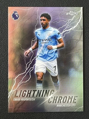 Omar Marmoush 2025 Topps Cromo Premier League LC-14